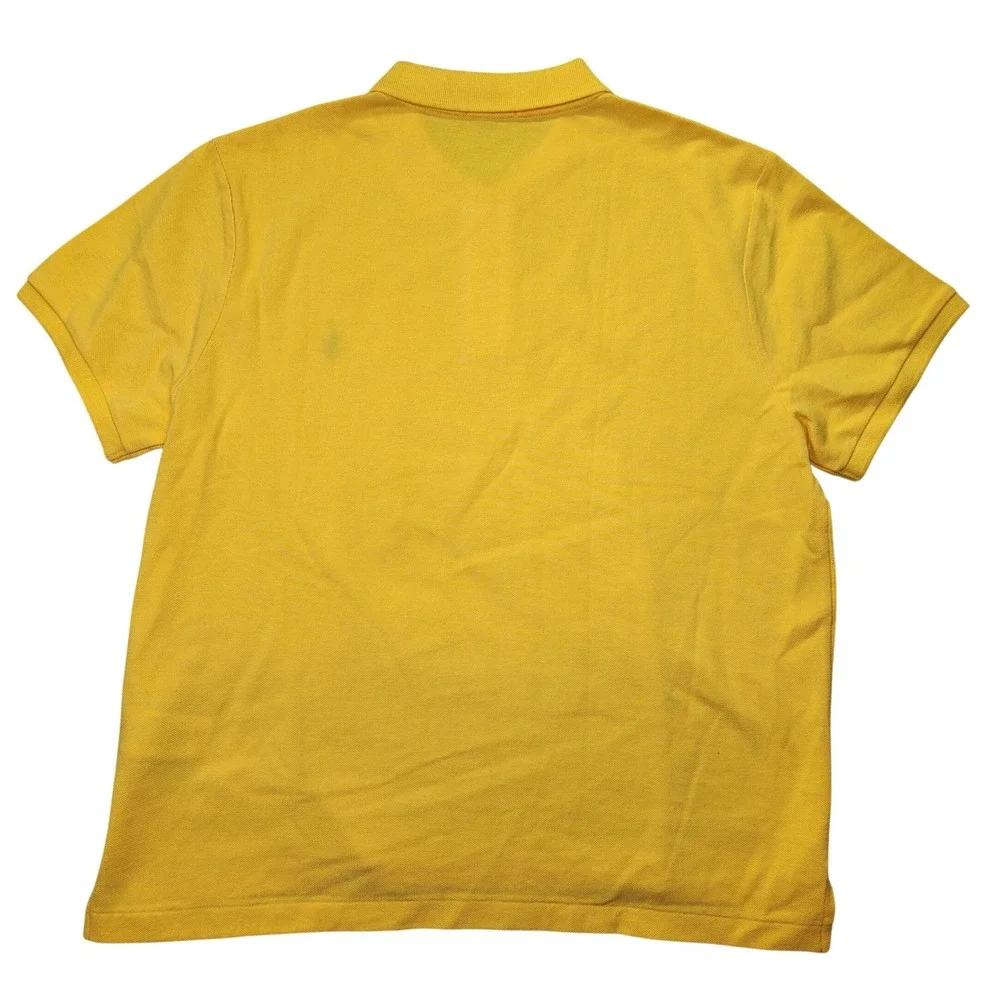 Polo Ralph Lauren Mens Classic Fit Short Sleeve Polo Shirt Yellow Small‎ S